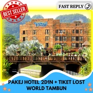 [PAKEJ PROMO] 2D1N HOTEL LOST WORLD TAMBUN + BREAKFAST + TICKETS