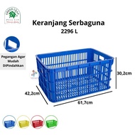 Green Leaf Container / Industrial Basket Hole 2296 L New