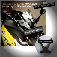 Xmax Number Plate Mount bracket Number Plate bracket On windshield xmax PJV