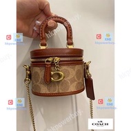 Original Coach Mini Trail Boxy Signature Jacquard Crossbody111