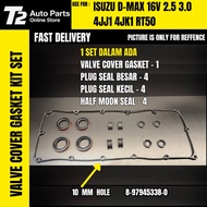 T2 ISUZU D-MAX 16V 4JJ1 4JK1  VALVE COVER GASKET 8-97945-338-0 SILICONE 10mm OR 12mm VALVE COVER BUS