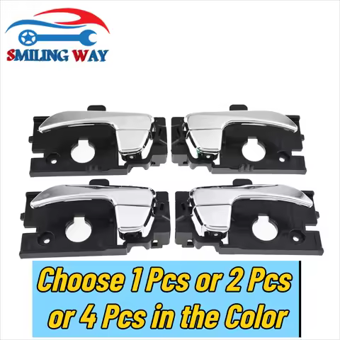 Chrome Inside Car Door Handle Front or Rear Left Driver or Right Passenger For Hyundai i10 Xcent 201