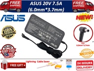 Original ASUS 150W 20V 7.5A (6.0mm*3.7mm) For ADP-150CH B/A18-150P1A/0A001-0081400/0A001-00081600/AD