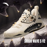 ANTA Men Shock Wave 5 V2 Kyrie Irving KAI Basketball Shoes Combat Cushion Shock Absorption 112411106