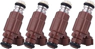 ZYBUFOB 4x FBJB101 Fuel Injector Compatible For Mitsubishi 4G94 4G69 4G64 4G93 Injectors Car Injecti