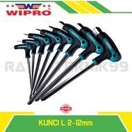 WIPRO T-Shaped Wrench Size 2x100mm 2.5x100mm 4x150mm 5x150mm 6x150mm 8x200mm 10x200mm 12x200mm T Han