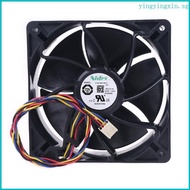 YIN Cooling Fan  Precision Double  Bearing 12v 1 65A S7 S9 W12E12BS11B5-57