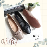IVORY B610 Sepatu Flat Wanita Ukuran Jumbo 41-44