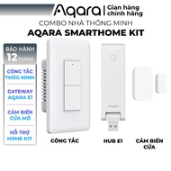Basic Smart Home Combo - Smart Switch, Aqara E1 Hub, Door Sensor, App Control, HomeKit Compatible