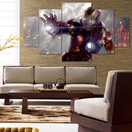 Wall Decor Wooden Stacking Poster IRONMAN FILM TONY STARK AVENGER MARVEL UNIVERSE MCU