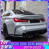 G20 G28 G80 M3 Style Car Rear Trunk Spoiler Wing Tail Roof Spoiler For BMW 3 Series G20 320i 325i 33