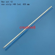 (2pcs) 40 "LED TV backlight strip For Samsung LTA400HM13 TCL L40F3200B SLED 2011SGS40 5630 60 H1 REV
