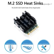 M.2 Solid Disk Drive Radiator M.2 NVME 2230 SSD Heatsink with Thermal Pads SSD Heat Dissipation Pad 