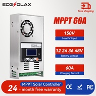 ECGSOLAX 60A MPPT Solar Charge Controller และ Discharge Controller 12v-48v พัดลม LCD อัตโนมัติ 190vd