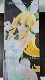 [未開封]  (日版) FuRyu 刀劍神域 BiCute Bunnies 兔女郎 莉法 白色 ソードアートオンライン Bicute bunnies フィギュア リーファ 景品 模型 Figure