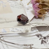 ʚ(圓的兔几)ɞ 水晶項鍊 ๑紅石榴石