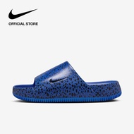 Nike Mens Calm Slide Print Sandals - Racer Blue