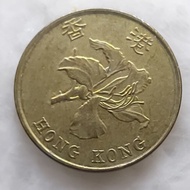 uang koin Hong Kong 10 cent 1998