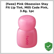 [fwee] Pink Obsession Stay Fit Lip Tint, M05 Code Pink, 3.8g, 1pc / Korean Lip Tint / Long-lasting C