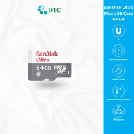 Sandisk Ultra Micro SDcard  เมมโมรี่การ์ด (แซนดิส) สำหรับใช้งานกับกล้องติดรถยนต์ ของแท้ พร้อมส่ง