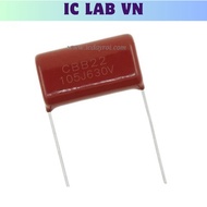 [5 Pieces]- Capacitor 1uF/630V 630V105J Ic Lab VN