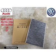 ( 100% ORIGINAL ) AUDI ( 2016 ) A4 A5 Q7 CABIN AIR FILTER / AIR COND FILTER ( CARBON ) ( 4M0 819 439