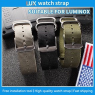 Apply To LUMINOX Nylon Thickened Watch Strap 22mm 23mm Breathable Canvas Diving Watch Strap
