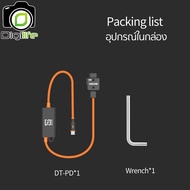 ZGCINE Cable DT-PD ( D-Tap to USB-C ) 20 inch ( 50cm. ) for V-Mount Battery Power Pack Camera Phone 