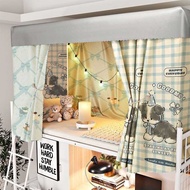 High Blackout Dormitory Upper Lower Bunk Thickened College Student Dormitory Bed Curtain Dormitory B