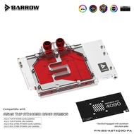 Barrow GPU Water Block For ASUS TUF RTX 4090 O24G/24G GAMING Graphics Card Cooler With Backplate,BS-AST4090-PA