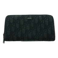 Dior 帆布Wallet銀扣長錢包