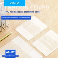 Handbook TN Book Transparent PVC Soft Book Cover Loose-leaf Handbook Bag Book Cover Case A6B7 Waterp