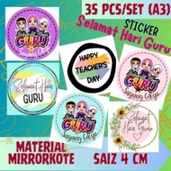 STICKER LABEL HARI GURU