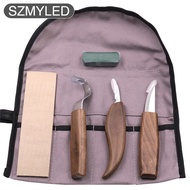 5PCs Wood Carving Knife Chisel Kit Hook Knife Whittling Knife Chip Carving Knife Carving Knife Sharp
