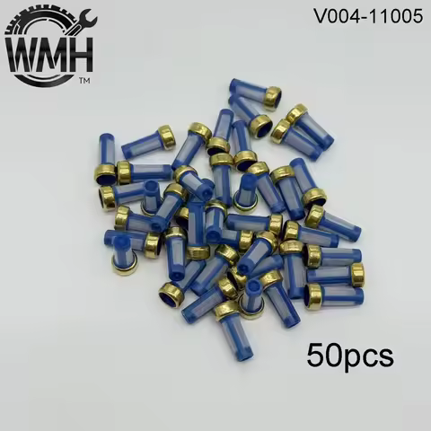 50Pcs Car Accessories Universal Fuel Injector Filter Repair Kit 11005 Size Is 6*13