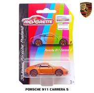 โมเดลรถเหล็ก Majorette 30 Years Porsche Thailand Colour Series Porsche 911 Carrera S สเกล1/64 เปิดปร