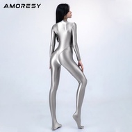AMORESY Mnemosyne Series High Gloss Competitive Surfing Conjoined Hot Springs Pull Tight ชุดว่ายน้ำก