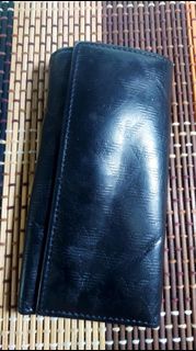 EMPORIO ARMANI 黑皮件 鑰匙圈皮夾 非新 2手