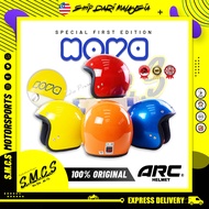 ARC NOVA NR50 Helmet 3 Button ADA 9 Colour/Warna (100% original) Sirim Certified TOPI KELEDAR ARC NO