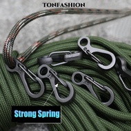 TONFASHION Carabiner EDC Tools Spring Snap Hanging Buckle