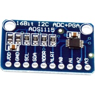 HiLetgo ADS1115 16 Bit 16 Byte 4 Saluran I2C IIC Penukar ADC Analog-ke-Digital PGA dengan Penguat Ga