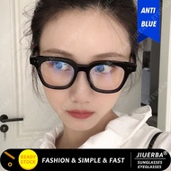 【READY STOCK】Korean Fashion Frame Eyeglasses Women/Men Square Frame Eyeglasses
