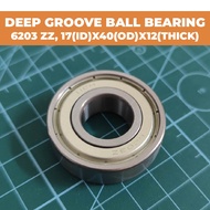 ใShip From SelangorใDeep Groove Ball Bearing 6203 ZZ Metal Shield