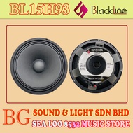 BLACKLINE BL15H93 15 INCH SPEAKER DRIVER UNIT / WOOFER