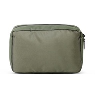 HIJAU Rubyshop.id - Waterproof Gadget Organizer Pouch - Waterproof Army Green Handbag - Cool Tech Po
