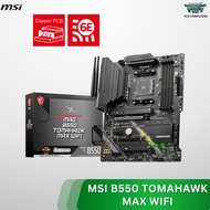 MSI B550 TOMAHAWK MAX WIFI Motherboard | AM4 | Supports Ryzen 3000/5000 | DDR4 | PCIe 4.0 | WiFi 6
