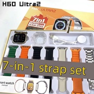 2025 new stock H60 Ultra 2 7-in-1 Watch Ultra 2 7-in-1 Watch and Fitness Watch with Protective  New 