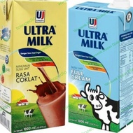 Ultra Milk 1 Liter - 1 Dus @12 Pcs