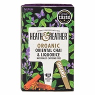 The Heath Heather Organic Oriental Chai Liquorice Oriental tea   licorice