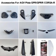 Helmet Visor Base Mechanism Visera Lock for AGV PISTA GPR, PISTA GPRR, CORSA R Viseira Capacete De M